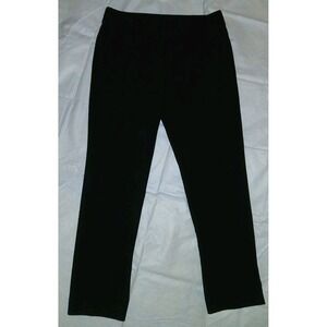 LOFT Womens Dress Pants Size 6 Black Slim Fit Work Office Straight
